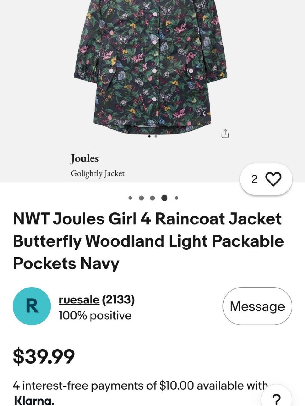 JOULES Jacket - Picture 8 of 8